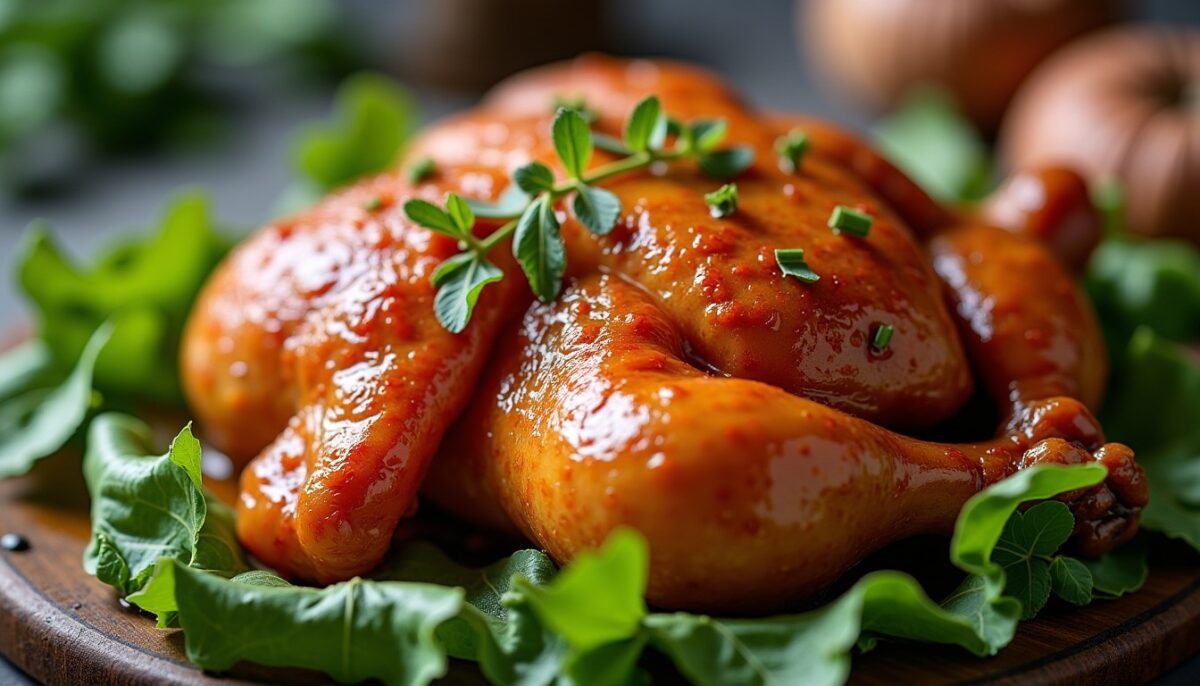 Ailes de poulet marinées à l'ail : une recette légère et savoureuse
