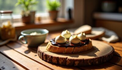 Délice chocolaté : la recette irrésistible de la tartine au fromage frais