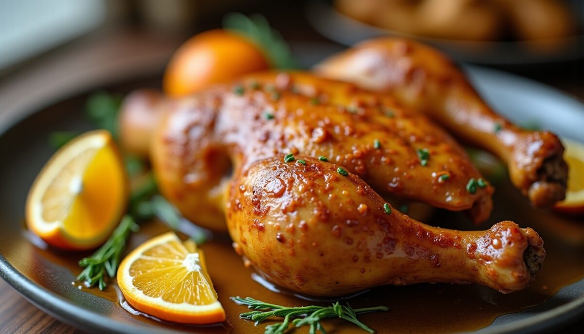 Ailes de Poulet à l'Orange Légères : Une Recette Savoureuse et Simple à Réaliser