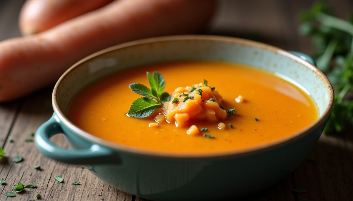 Délice Crémeux : Velouté de Carottes au Fromage à la Ch’ti, une Recette Authentique et Savoureuse
