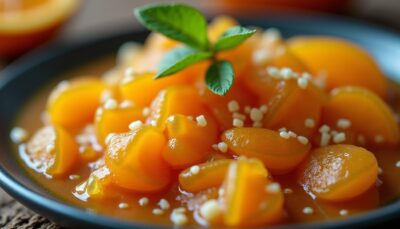 Élégance acidulée : vinaigrette légère à l'orange et graines de sésame