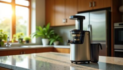 Essai complet de l'extracteur de jus lent XL 130 mm : efficacité et confort au rendez-vous