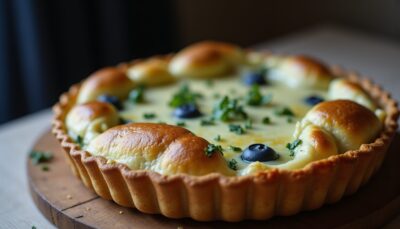 Délicieuses tartelettes feuilletées au fromage bleu : une recette simple et savoureuse