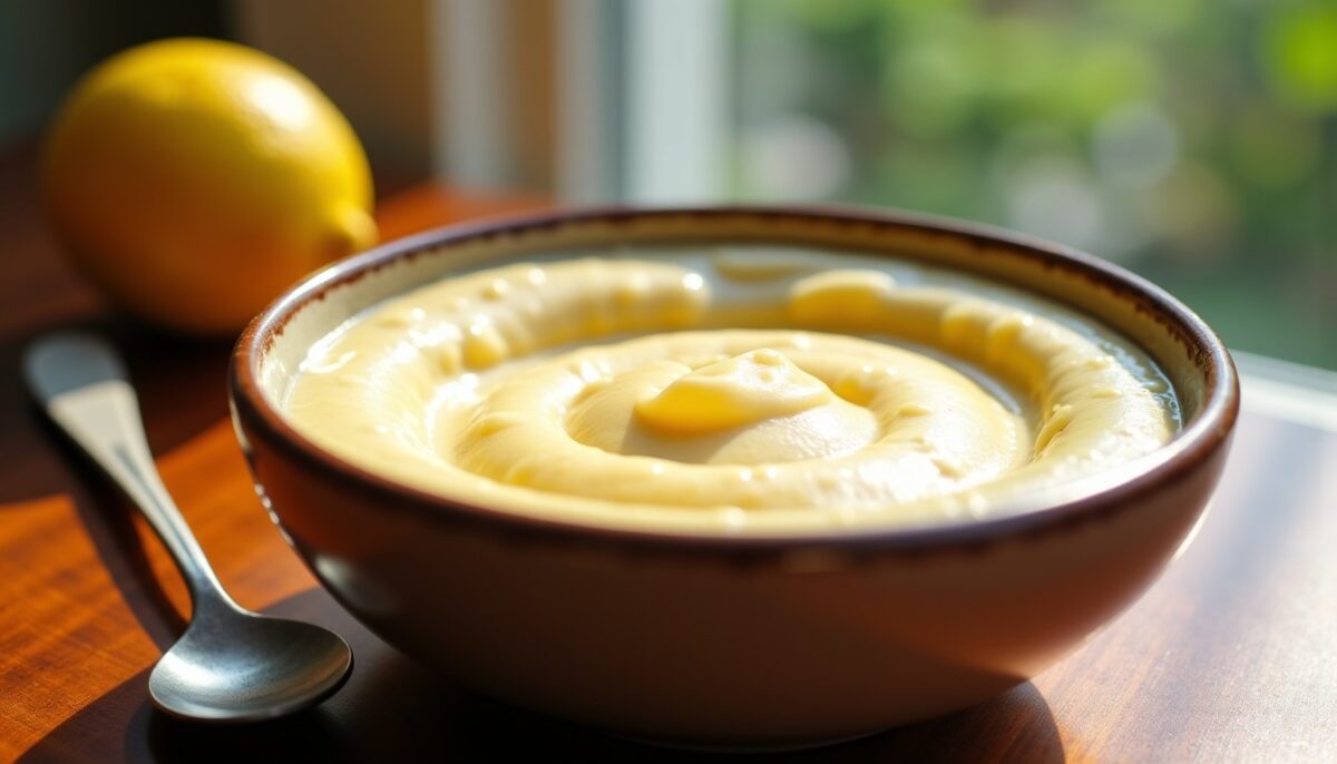 Délice onctueux : sauce au fromage frais, miel et citron à savourer