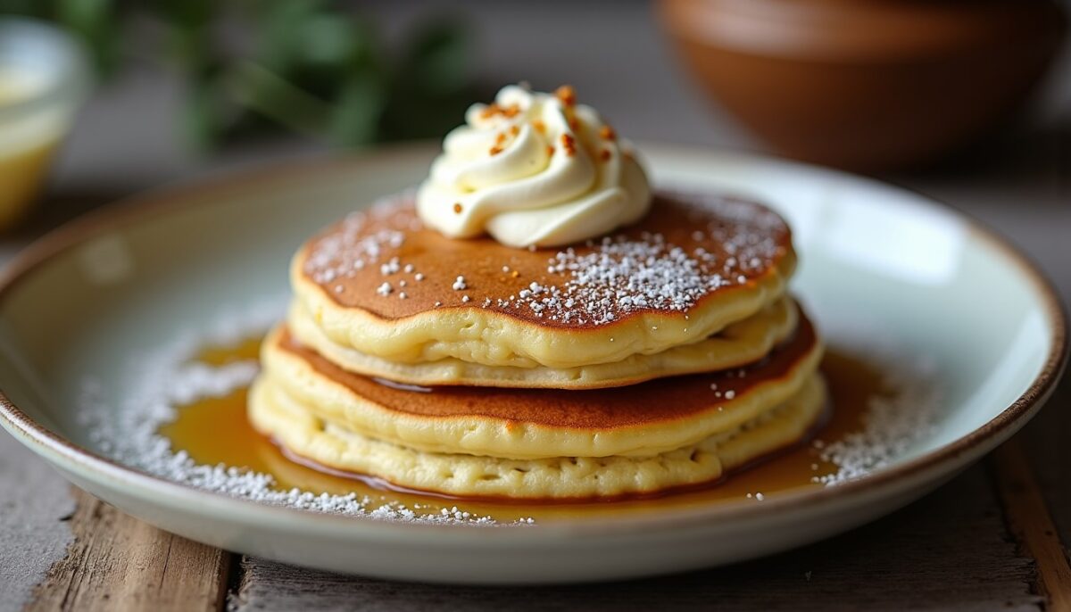Délicieux Pancakes Moelleux au Fromage Blanc : La Recette à Tester Absolument
