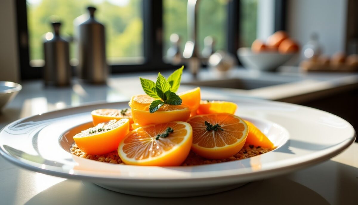 Délice d’oranges épicées en gratin léger : une recette simple et gourmande