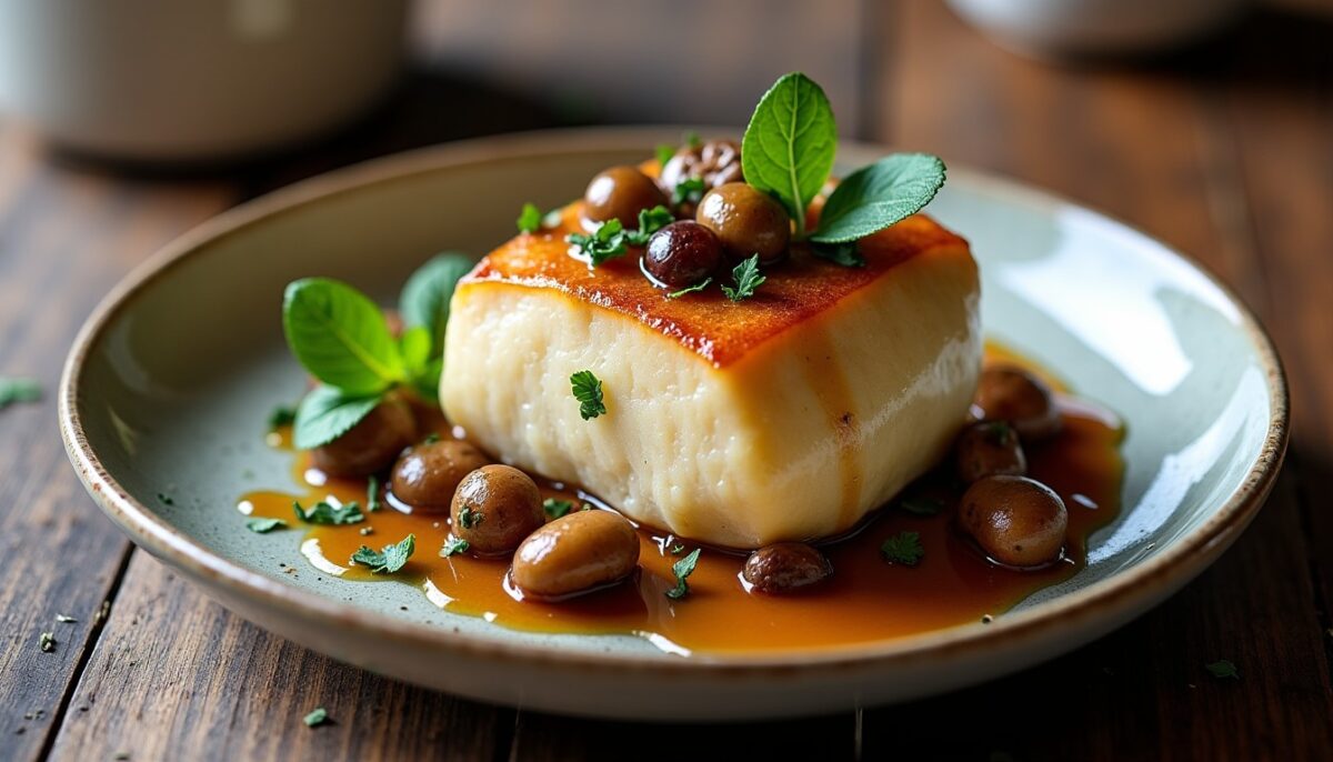 Magret de canard cœur fondant : farce au fromage bleu et champignons savoureux