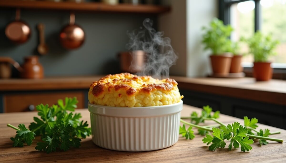 Découvrez la recette facile et savoureuse du soufflé léger au chou-fleur