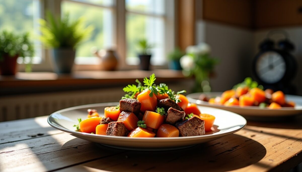 Bœuf aux Carottes Express : une Recette Légère et Facile à Préparer