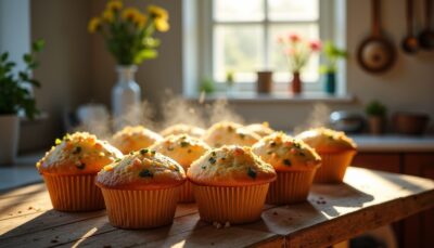 Muffins Légers aux Knackis et Herbes Aromatiques : La Recette Savoureuse et Facile