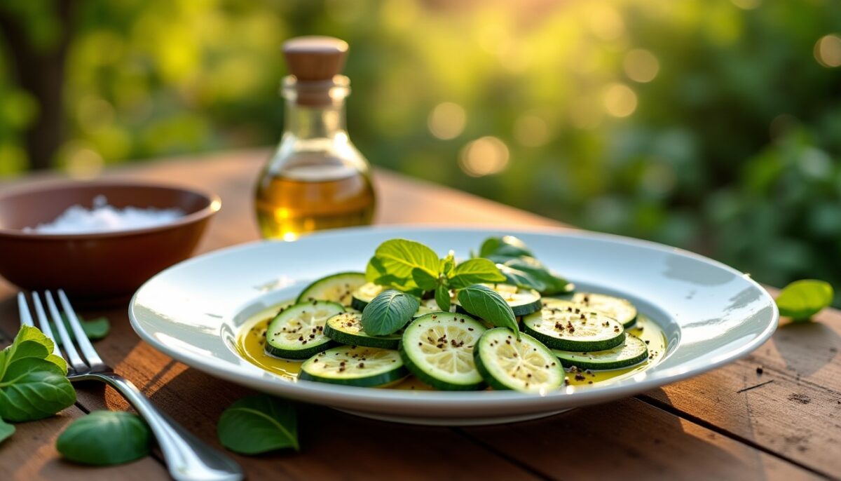 Carpaccio de courgettes : la recette rapide qui cartonne cet été