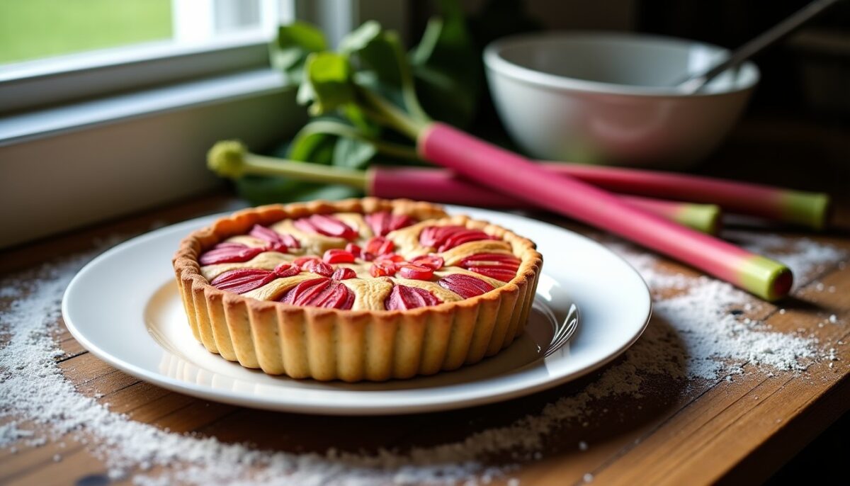 Le secret du Chef Cyril Lignac pour un clafoutis à la rhubarbe parfaitement réussi