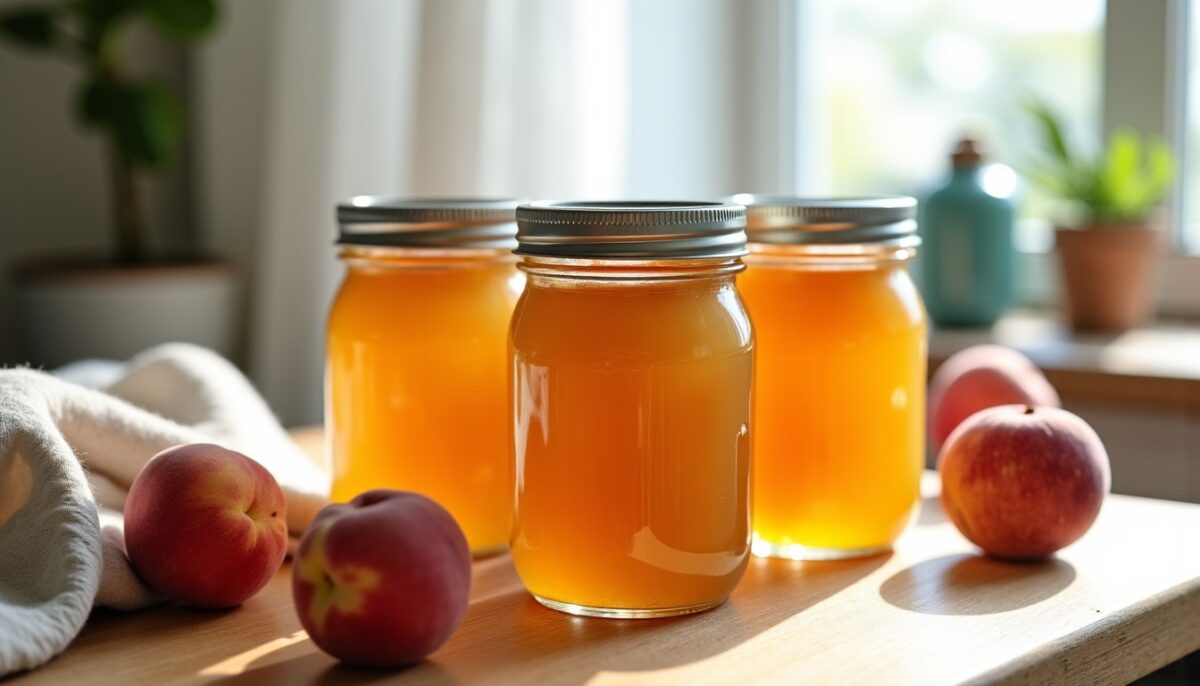 Confiture maison pêche-poire : la recette simple pour un succès garanti