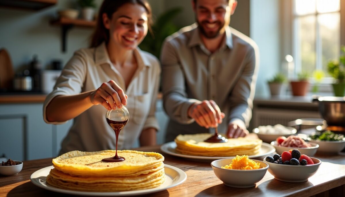 Fête de Crêpes : Recettes Savoureuses, Garnitures Variées et Conseils d’Organisation Simples