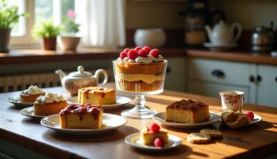 Délices sucrés d'Angleterre : 15 desserts incontournables à savourer