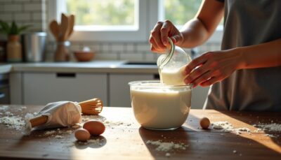 Comment substituer la crème liquide par du lait : conseils pratiques et proportions idéales