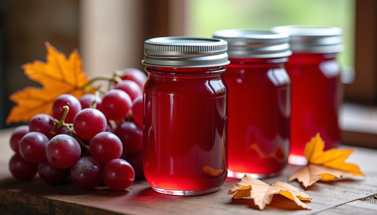 Préparez votre gelée de raisins rouges maison : une recette simple et garantie succès