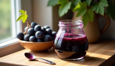 Préparez votre gelée de raisins noirs maison : une recette facile et pleine de saveurs