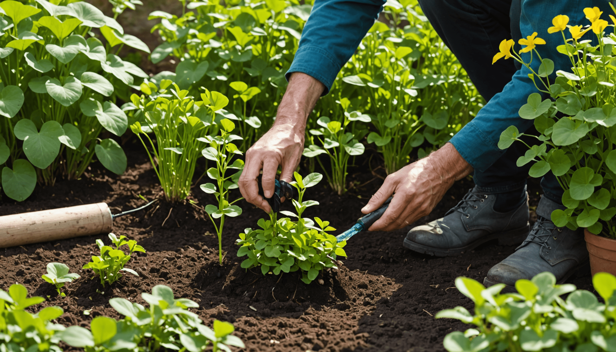 apprenez à éliminer l'oxalis de votre jardin grâce à trois méthodes durables et efficaces. transformez votre espace extérieur en un havre de paix avec ces solutions écologiques et faciles à appliquer !