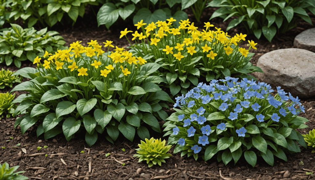 découvrez notre sélection des 5 plantes couvre-sol à croissance rapide idéales pour embellir votre jardin ce printemps. apprenez comment les planter et en prendre soin pour obtenir un espace vert luxuriant en un rien de temps.