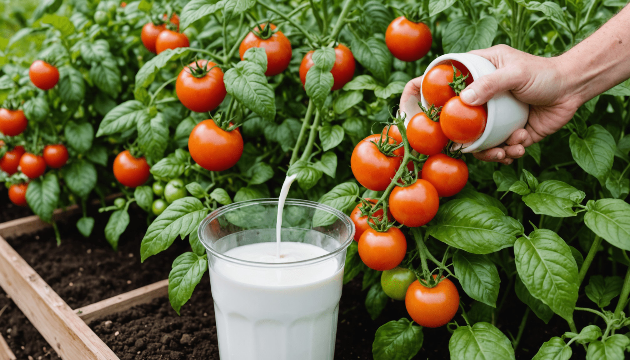 découvrez comment le lait peut devenir votre allié pour protéger vos tomates des maladies et des nuisibles. apprenez des techniques simples et efficaces pour améliorer la santé de vos plants et maximiser votre récolte. suivez nos conseils pratiques et faites de votre jardin un havre de paix pour vos tomates !