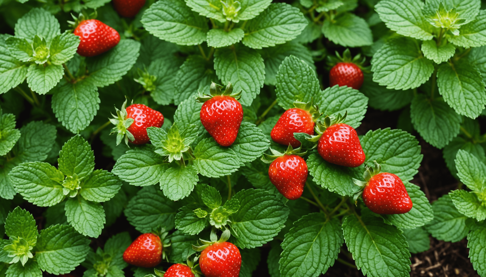 découvrez quatre herbes idéales à cultiver à proximité de vos fraises pour enrichir leur saveur et optimiser votre jardin. apprenez à associer ces plantes pour une récolte délicieuse et harmonieuse.