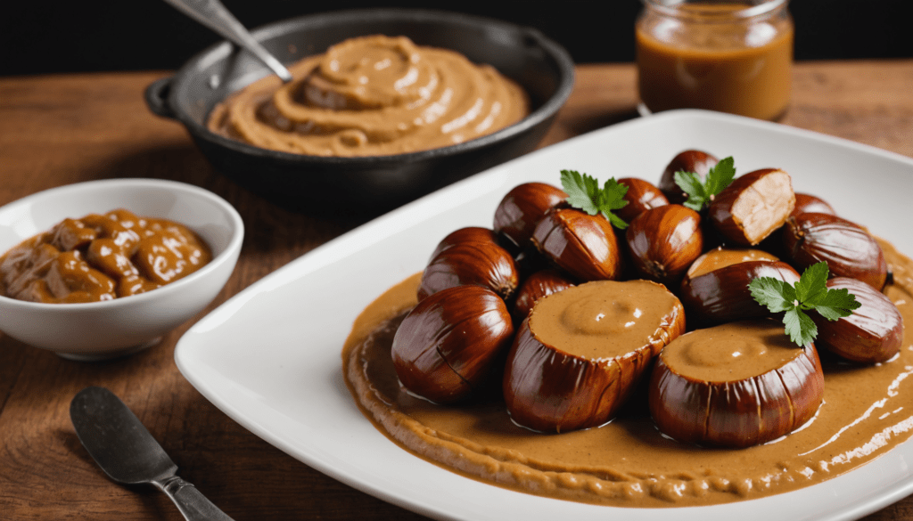 découvrez des recettes savoureuses de saison avec notre sélection de 5 plats irrésistibles à base de châtaignes. laissez-vous envoûter par les saveurs automnales et régalez vos proches avec des mets réconfortants et gourmands.