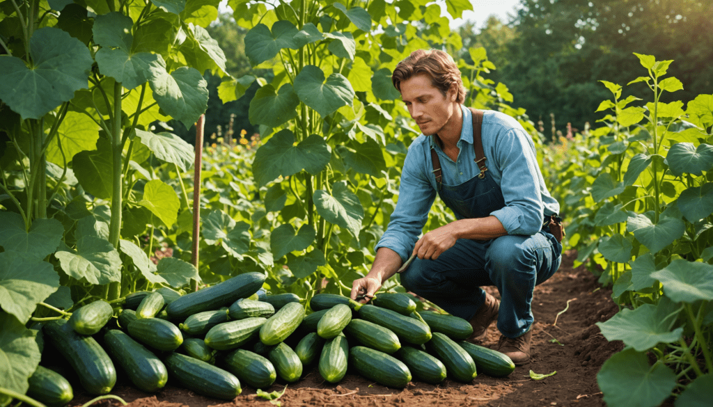 découvrez des conseils pratiques pour optimiser la récolte de vos concombres et maximiser votre production. apprenez les techniques essentielles pour des plantes plus saines et des fruits délicieux tout au long de la saison.