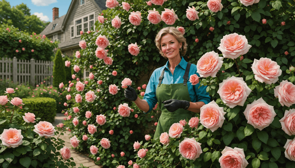 découvrez des conseils pratiques pour la taille des rosiers grimpants afin d'assurer un entretien réussi et une floraison spectaculaire. apprenez à bien tailler vos rosiers pour favoriser leur santé et leur croissance.