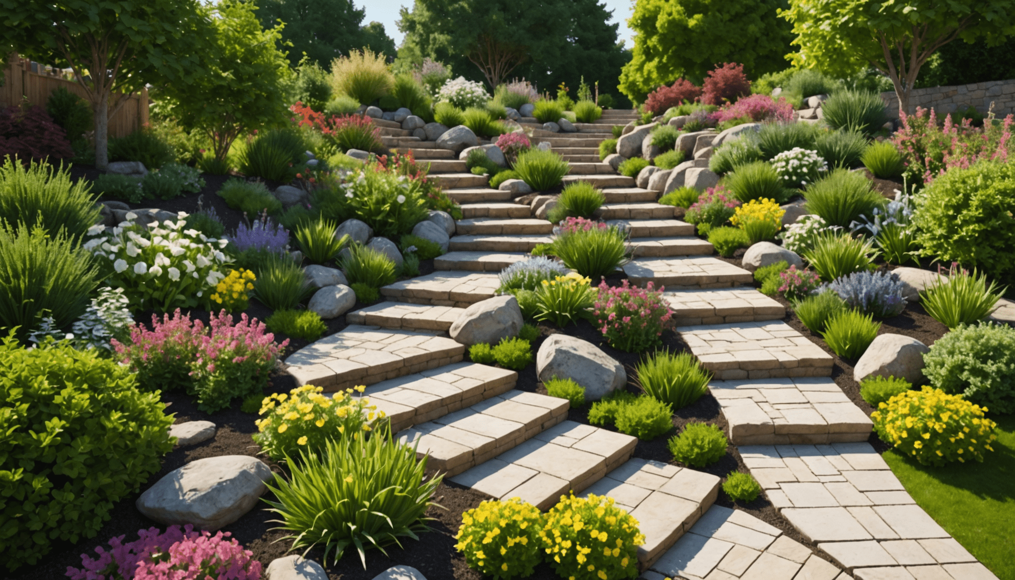 découvrez des astuces pratiques et idées inspirantes pour aménager un jardin en pente. transformez votre espace extérieur avec des conseils experts qui vous aideront à créer un jardin esthétique et fonctionnel, même sur des terrains inclinés.