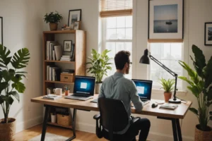 Mobilier de bureau et télétravail : comment créer un espace confortable chez soi