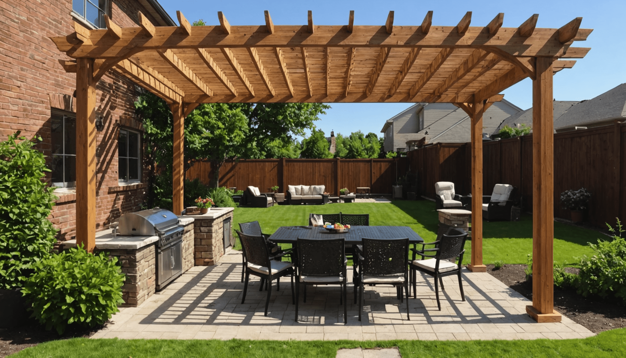 découvrez comment créer votre propre pergola en bois grâce à notre guide étape par étape. conseils pratiques, choix des matériaux et astuces pour réussir l’installation de votre espace extérieur.