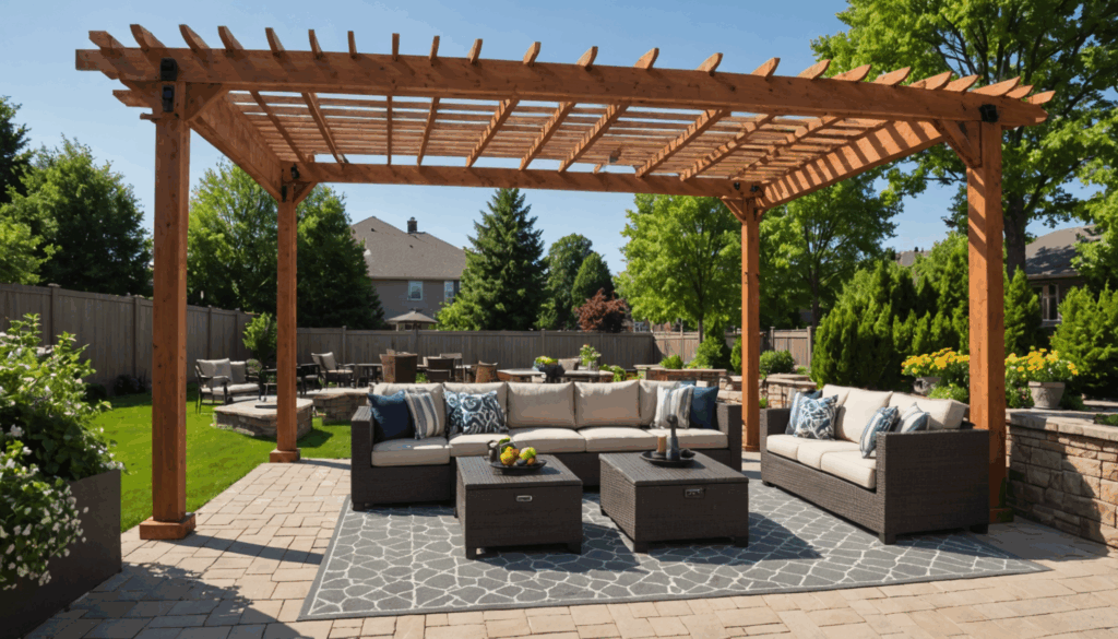 découvrez comment construire facilement votre propre pergola en bois grâce à notre guide détaillé. suivez les étapes essentielles pour un résultat solide et esthétique, idéal pour aménager votre jardin.