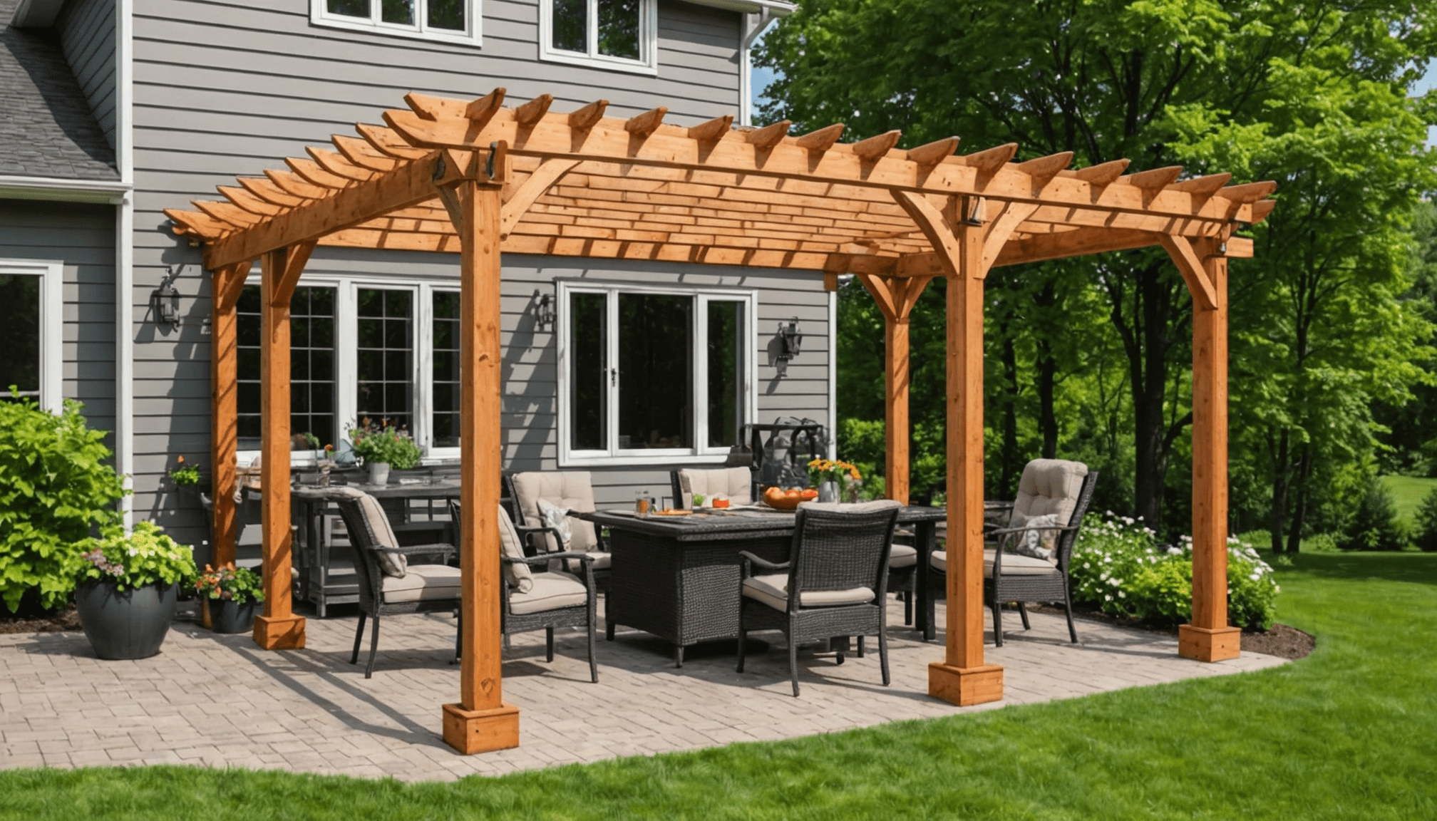 découvrez comment construire facilement votre propre pergola en bois grâce à notre guide détaillé. suivez les étapes essentielles pour réussir ce projet d’aménagement extérieur chez vous.