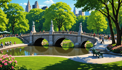 explorez les 10 incontournables de central park, un véritable oasis au cœur de new york ! découvrez les sites emblématiques, les activités à ne pas manquer et les trésors cachés qui font de ce parc un lieu unique à visiter. que vous soyez amateur de nature, d'art ou simplement en quête de détente, central park a quelque chose à offrir à chacun.
