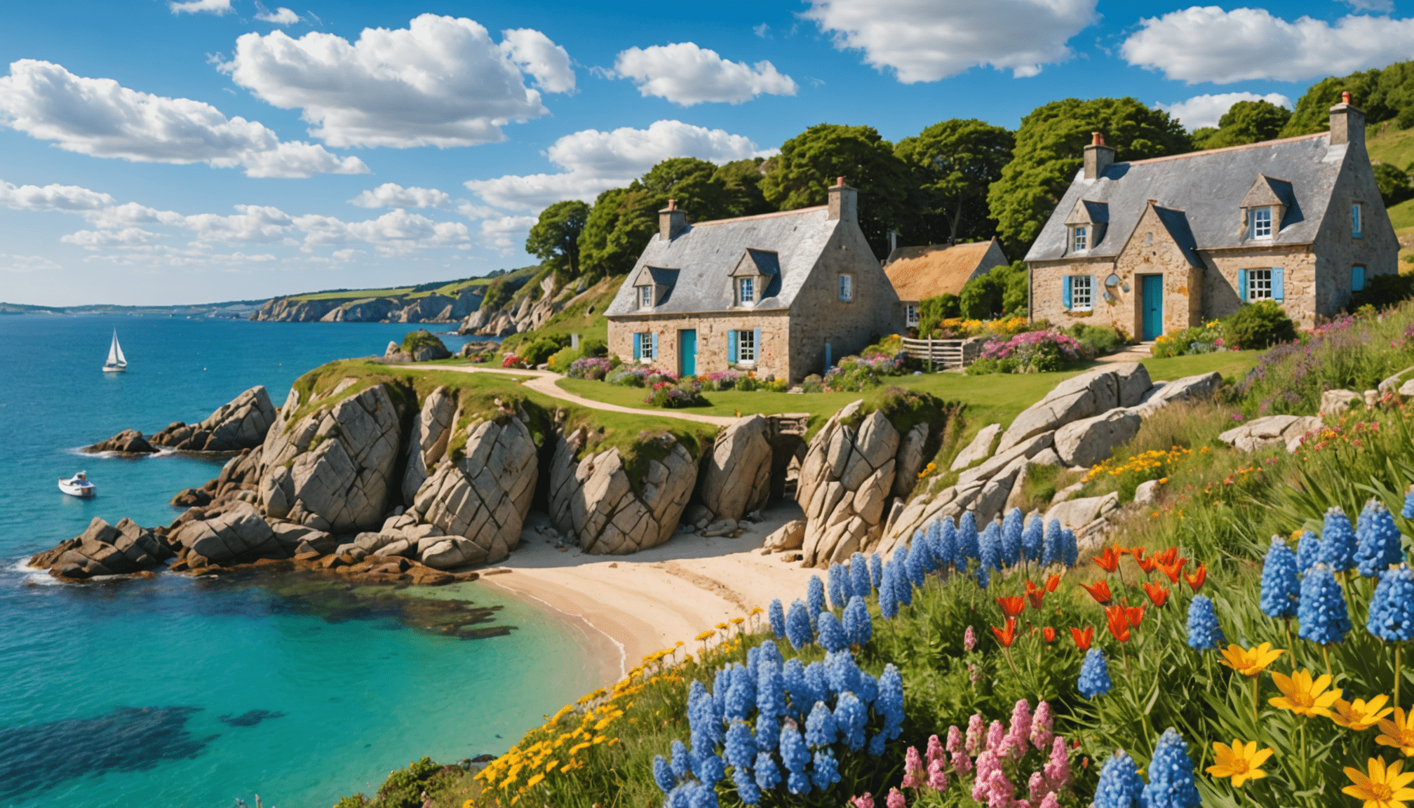 explorez la bretagne cet été et découvrez ses paysages à couper le souffle, sa culture riche et sa gastronomie savoureuse. laissez-vous séduire par ses plages magnifiques, ses villages pittoresques et ses traditions vivantes. une destination incontournable pour des vacances inoubliables !