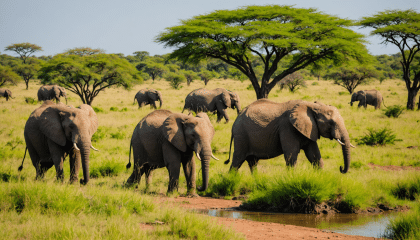 découvrez la réserve de mashatu au botswana, un véritable royaume des géants. explorez des paysages époustouflants, rencontrez une faune majestueuse et vivez des aventures inoubliables au cœur de la nature sauvage.