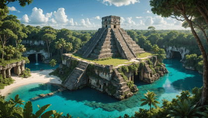 plongez dans l'univers fascinant de la culture maya, explorez des cenotes mystérieux et détendez-vous sur des plages idylliques. une aventure unique au cœur du mexique vous attend !