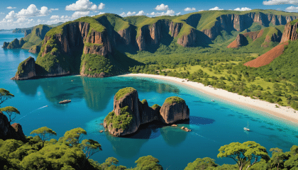 explorez les trésors cachés de madagascar, une île où la biodiversité rencontre des paysages époustouflants. partez à la découverte de ses parcs nationaux, ses plages de rêve et ses espèces uniques, et laissez-vous émerveiller par la beauté sauvage de cette destination incontournable.