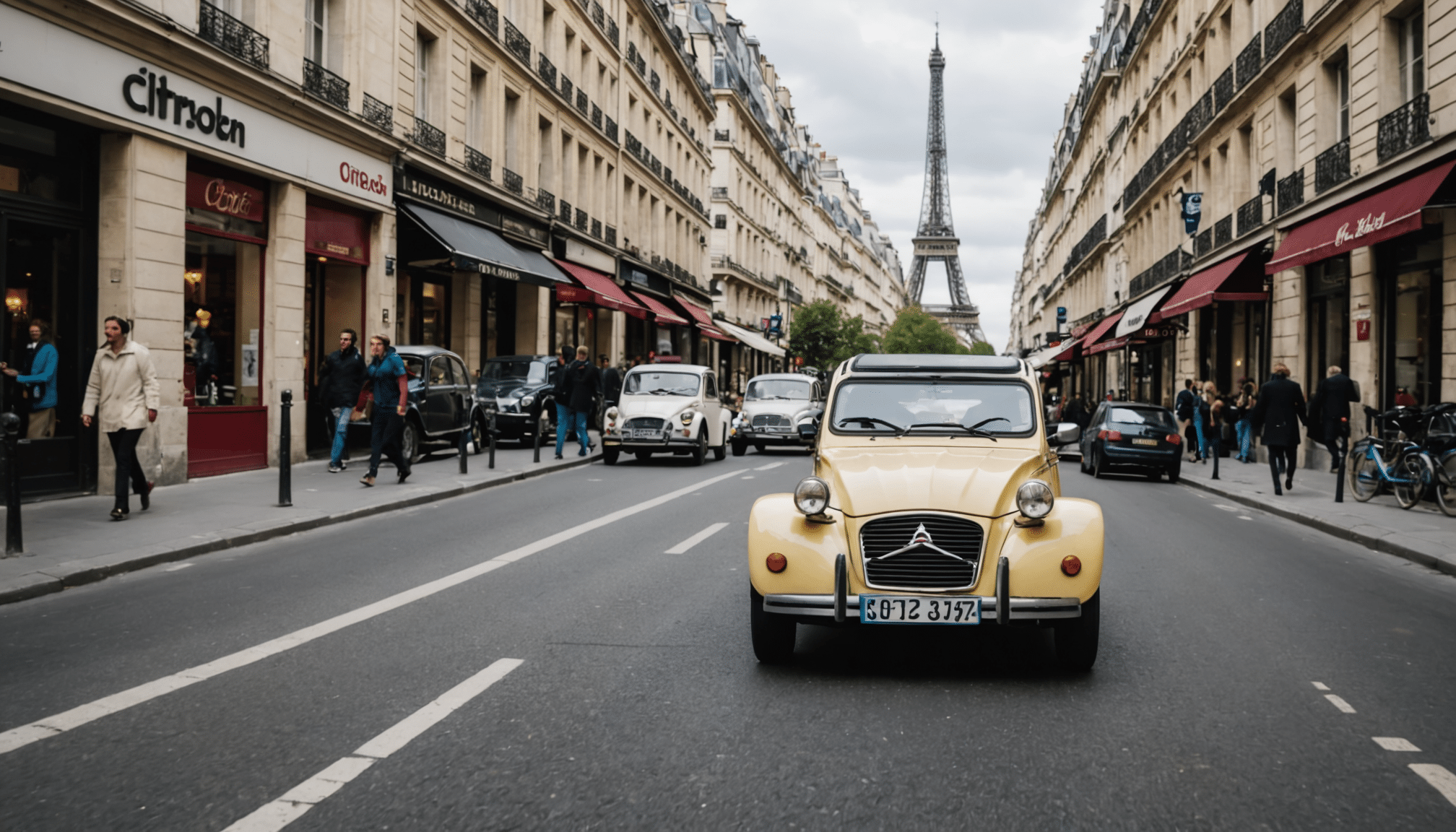 vivez une aventure inoubliable à paris à bord d'une emblématique 2cv. partez à la découverte des trésors cachés de la ville, loin des sentiers battus. un voyage unique pour explorer l'âme de paris tout en profitant d'une expérience mémorable et authentique.