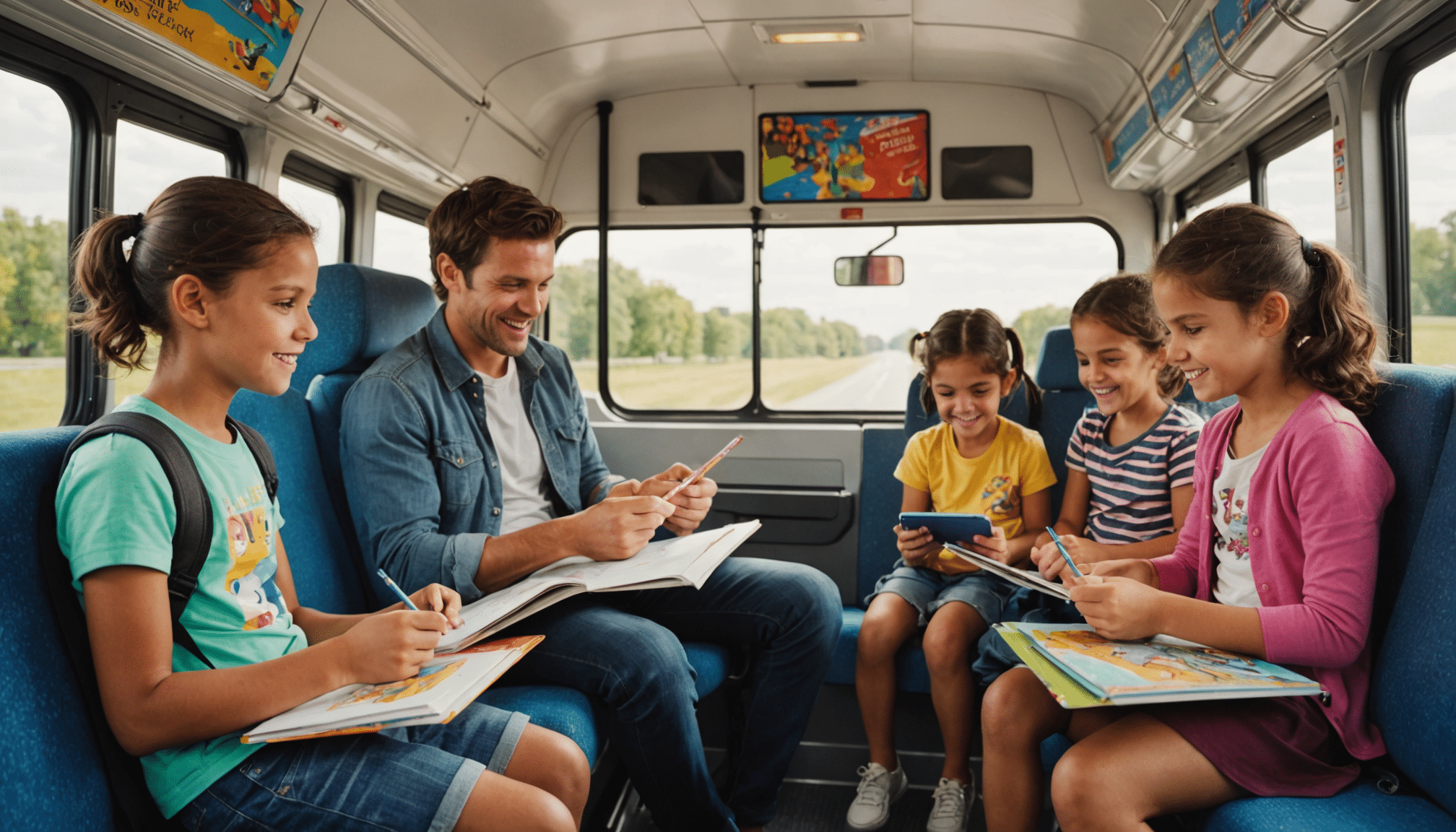découvrez des idées amusantes et créatives pour divertir vos enfants lors de vos trajets en bus ou en train. des jeux interactifs aux activités manuelles, trouvez l'inspiration pour rendre chaque voyage inoubliable et agréable pour toute la famille.