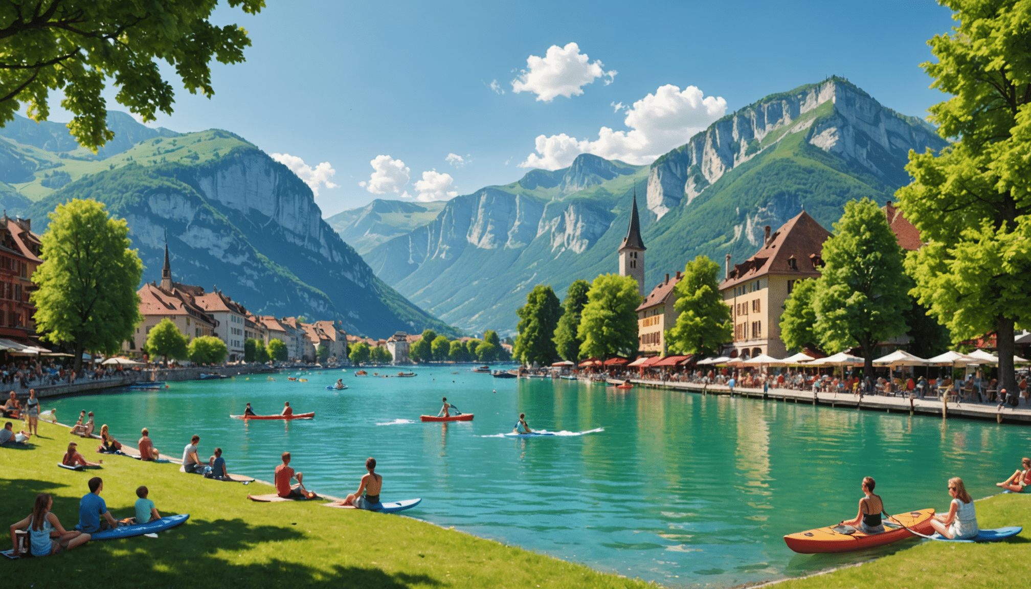 explorez les meilleures activités estivales à annecy, entre balades au bord du lac, randonnées en montagne et découvertes culturelles. profitez des joies de l'été dans cette magnifique ville alpine!