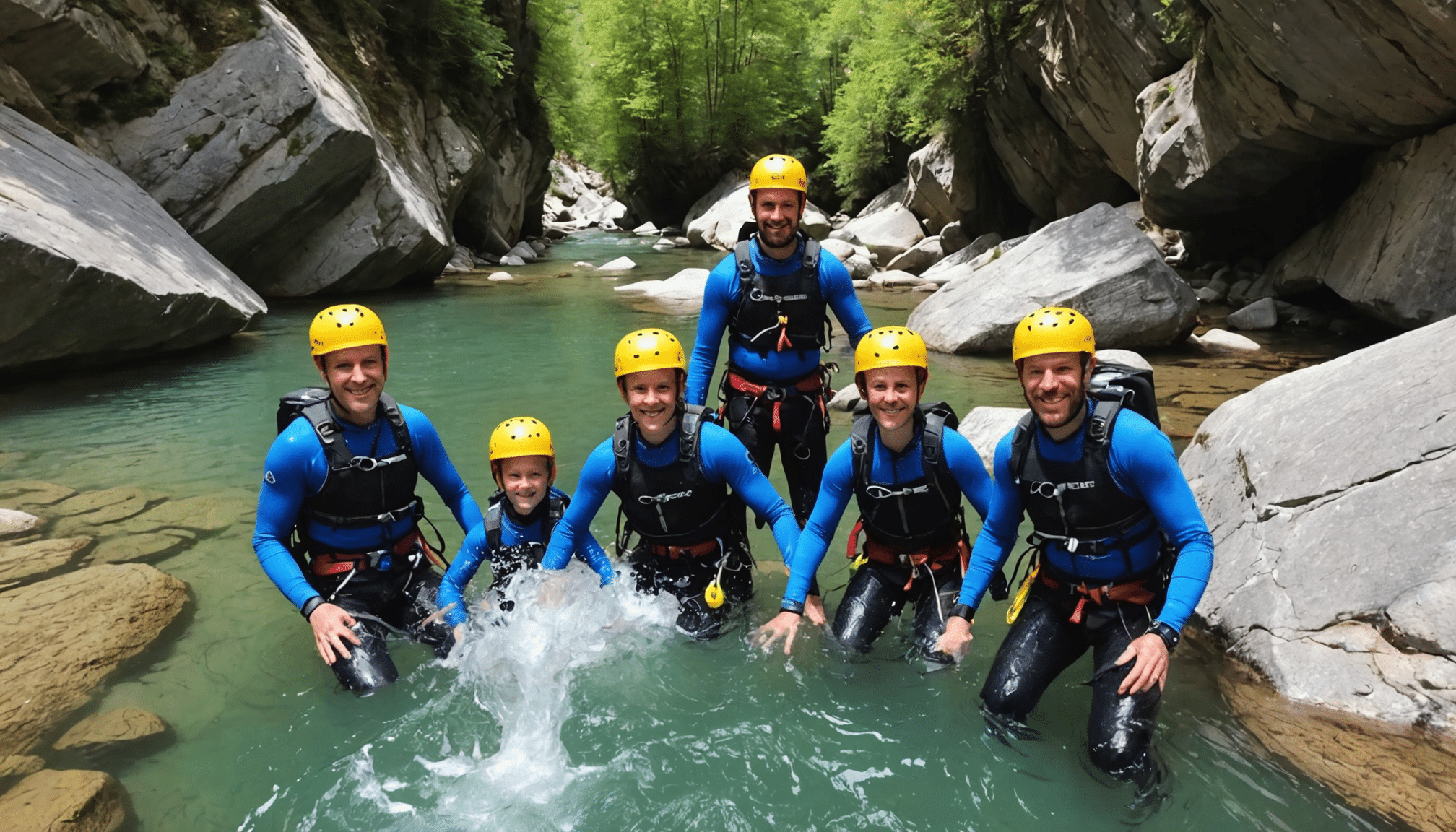 découvrez les nombreux avantages du canyoning dans les pyrénées : une immersion totale en pleine nature, des sensations fortes garanties, et une activité idéale pour renforcer l'esprit d'équipe. que vous soyez débutant ou expert, explorez des paysages époustouflants tout en profitant des bienfaits physiques et mentaux de cette aventure aquatique.