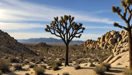 explorez le parc national de joshua tree grâce à notre guide complet. découvrez ses paysages uniques, ses sentiers de randonnée, et les meilleures activités à ne pas manquer pour une visite inoubliable. préparez-vous à vivre une aventure mémorable au cœur de la nature!