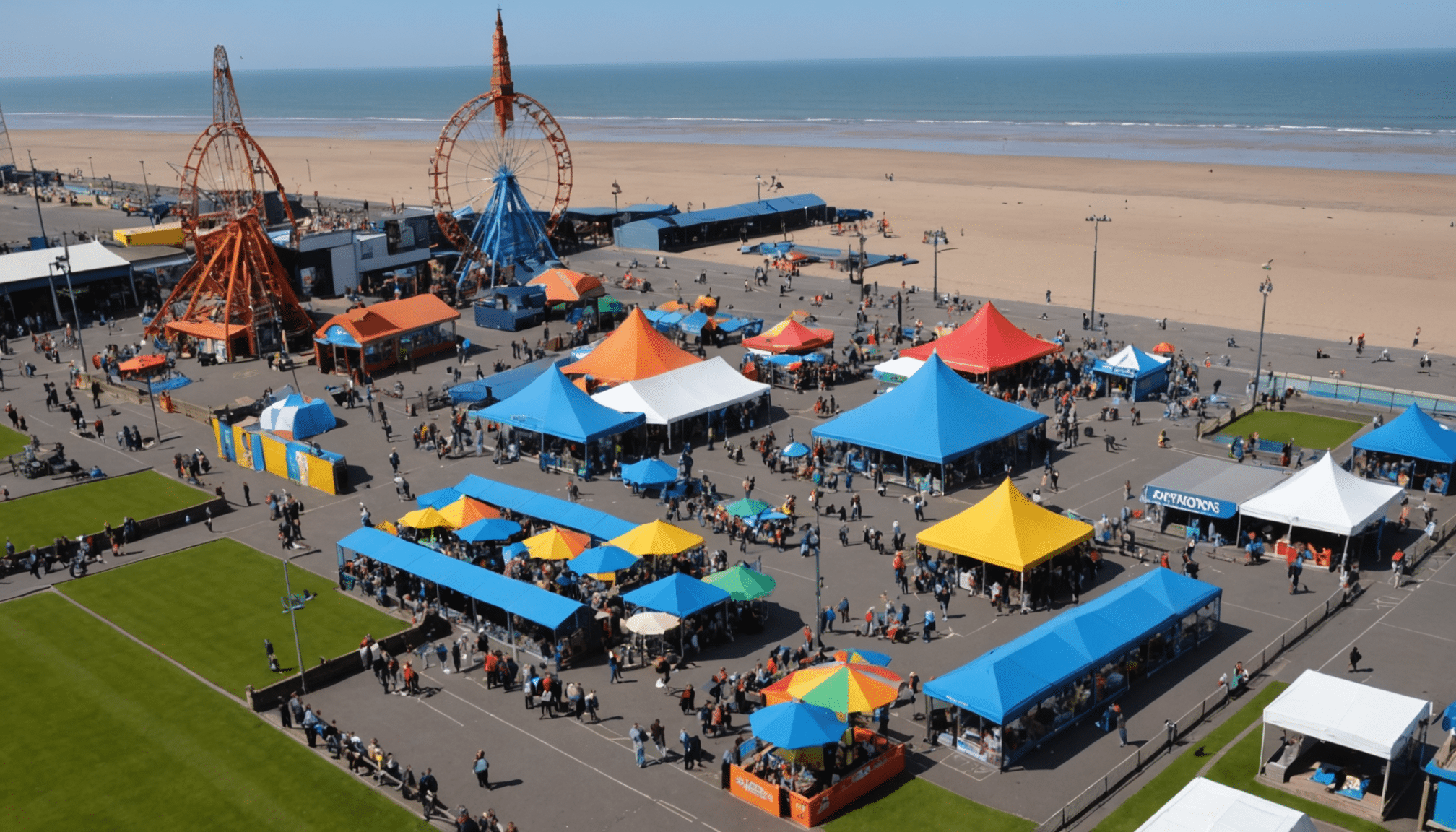 découvrez blackpool, la célèbre station balnéaire anglaise, à travers un guide complet des activités incontournables. entre ses attractions emblématiques, ses plages animées et son ambiance festive, plongez dans l'univers vibrant de cette ville au charme unique.