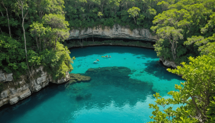 découvrez le gran cenote, un paradis caché de la riviera maya, où la beauté naturelle et les eaux cristallines vous attendent pour une expérience inoubliable. plongez dans l'exploration de ce trésor secret, idéal pour la baignade, la plongée et la détente au cœur de la nature.