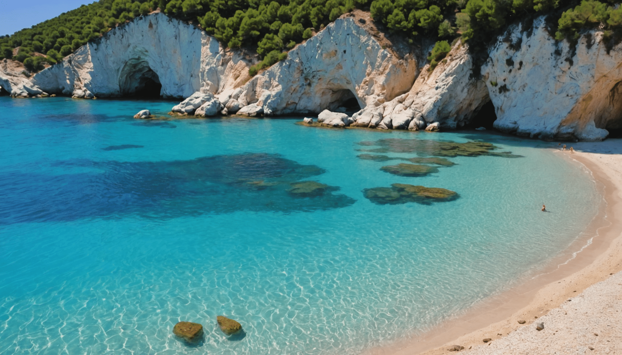 plongez dans l'expérience unique de la plage de xigia à zakynthos, où des eaux sulfureuses aux bienfaits naturels vous attendent. profitez d'un spa gratuit en pleine nature et laissez-vous séduire par les paysages enchanteurs de cette île grecque.