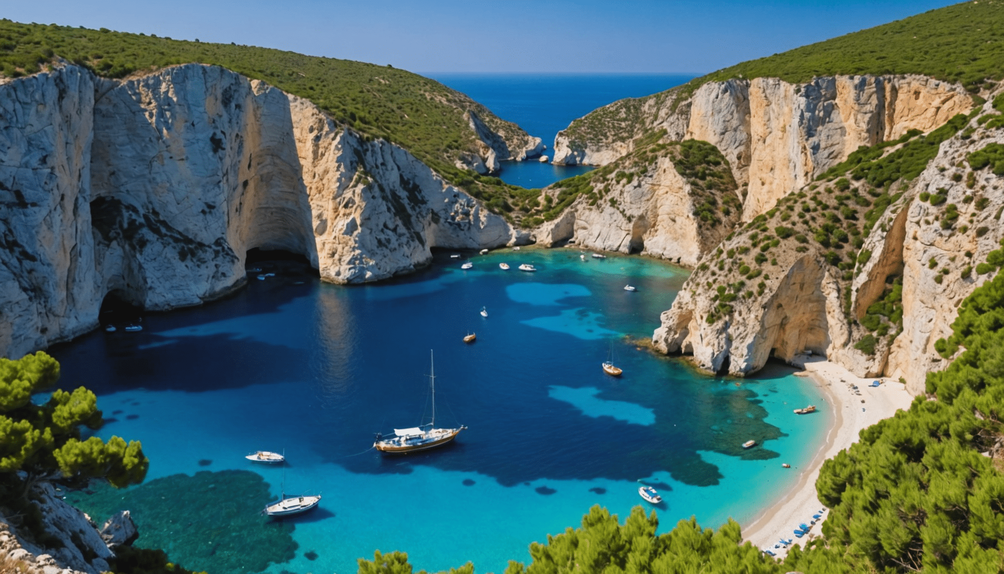 explorez porto limnionas à zakynthos, une crique à couper le souffle. profitez de ses eaux cristallines, de ses paysages époustouflants et d'un cadre idyllique pour une escapade inoubliable.