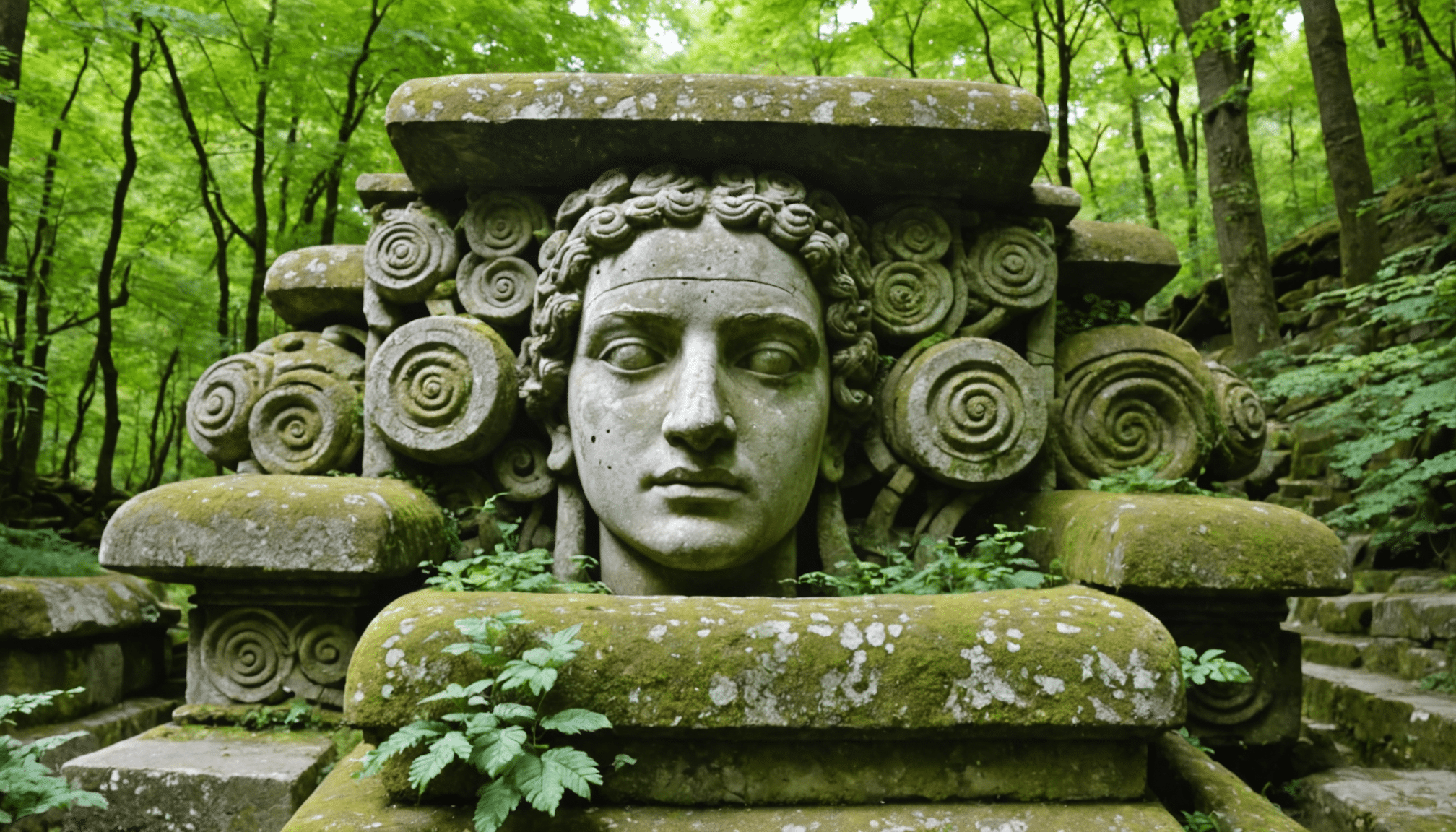 plongez dans l'univers fascinant du parc des monstres de bomarzo en italie, un jardin mystérieux où se mêlent nature et art. explorez des sculptures incroyables et inattendues qui stimulent l'imagination et éveillent les sens. une expérience unique à ne pas manquer !