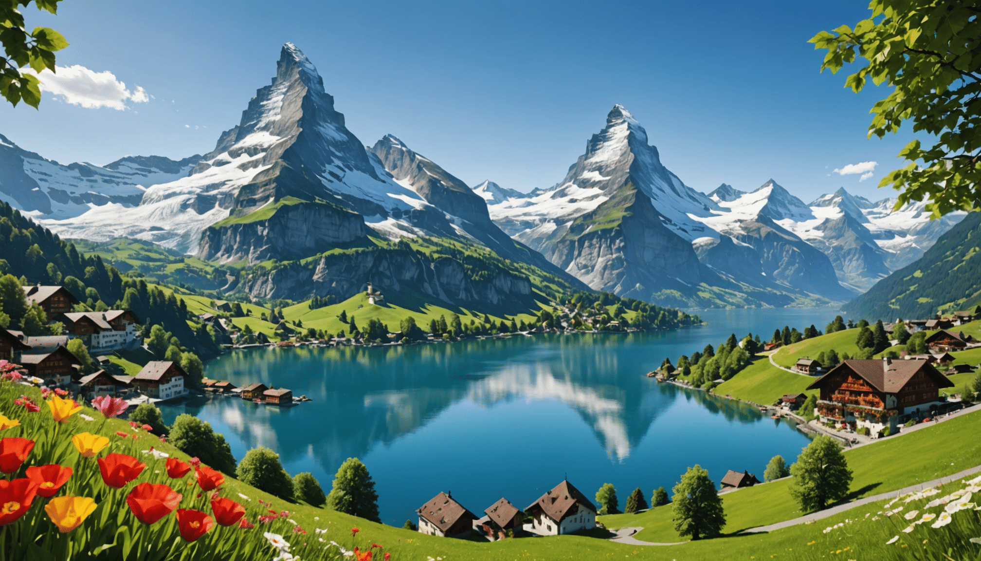 explorez les paysages magnifiques et les sites emblématiques de la suisse. découvrez les destinations incontournables à visiter, des alpes majestueuses aux charmants villages, en passant par les lacs cristallins. préparez votre voyage inoubliable en suisse !